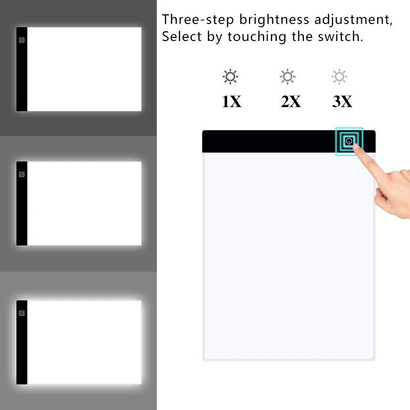 3 Level Dimmable Led Drawing Copy Pad